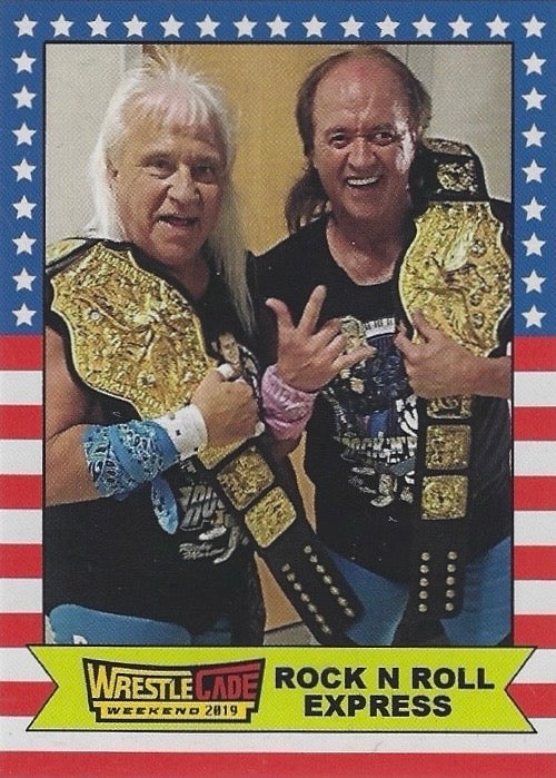 Rock N Roll Express trading card PW Catalog