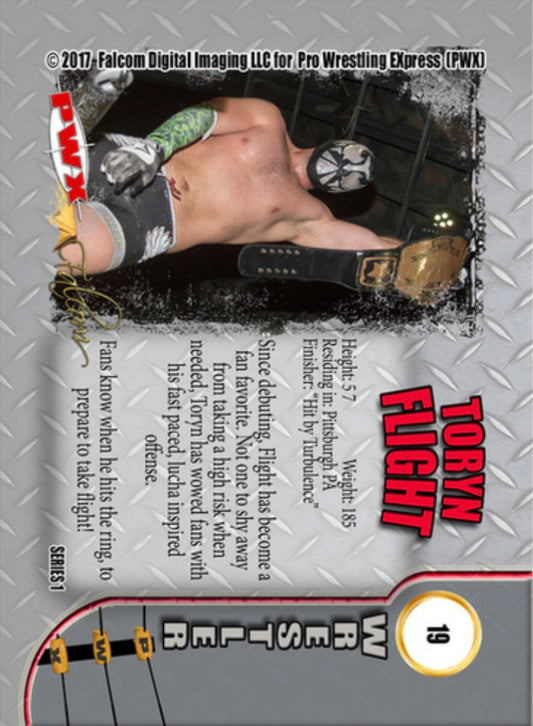 Toryn Flight trading card PW Catalog