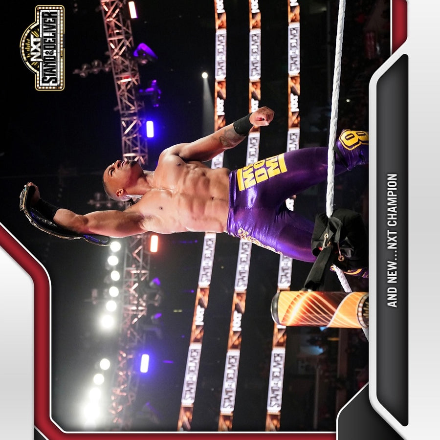 Carmelo Hayes – and NEW… NXT Champion