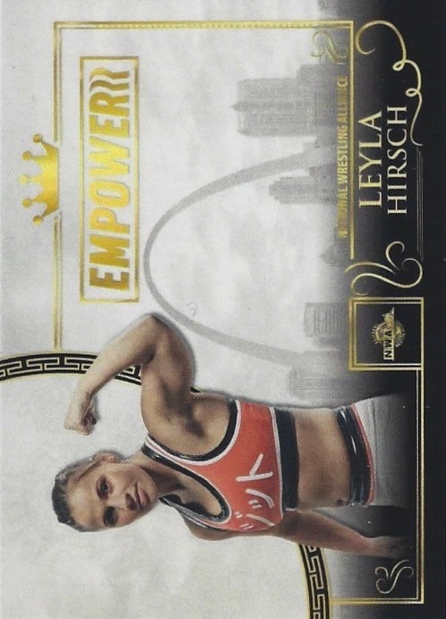 Leyla Hirsch trading card PW Catalog