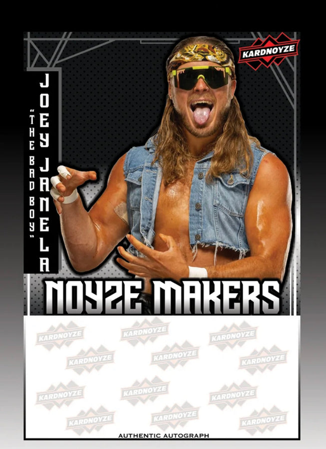 Noyze Makers – “the Bad Boy Joey Janela trading card PW Catalog