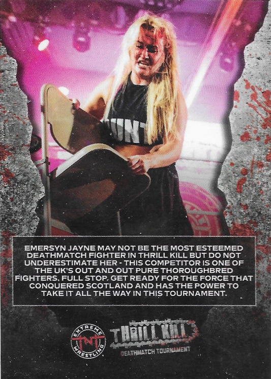 Emersyn Jayne trading card PW Catalog
