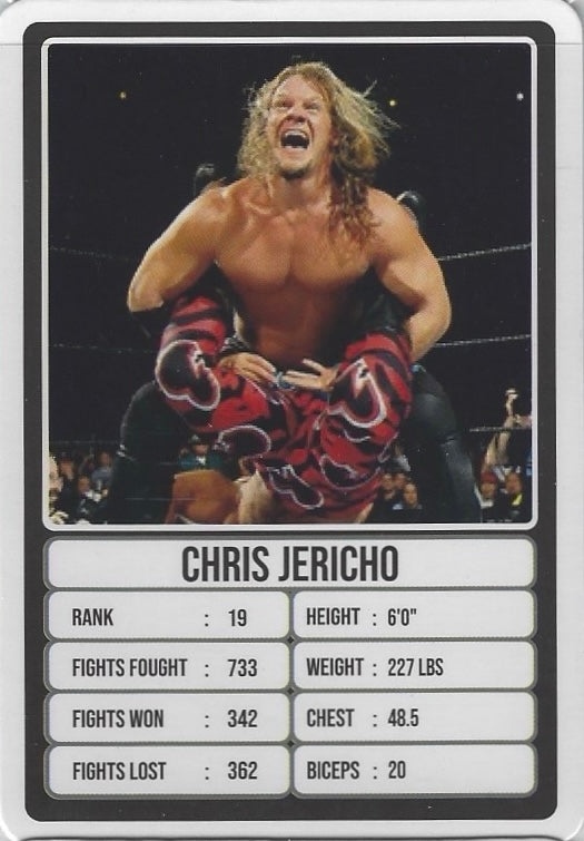 Chris Jericho trading card PW Catalog