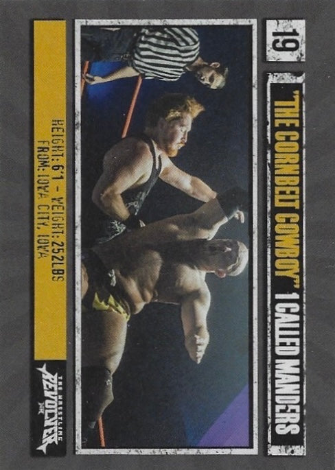 “The Cornbelt Cowboy” 1 Called Manders trading card PW Catalog