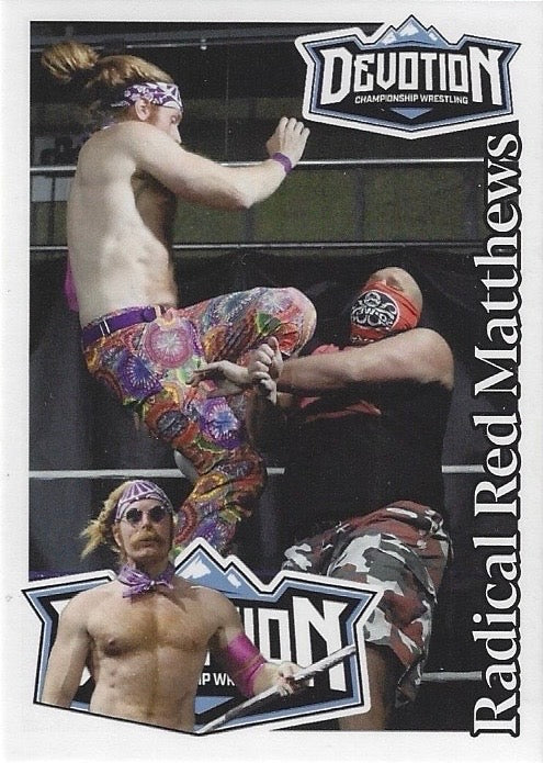 Radical Red Matthews trading card PW Catalog