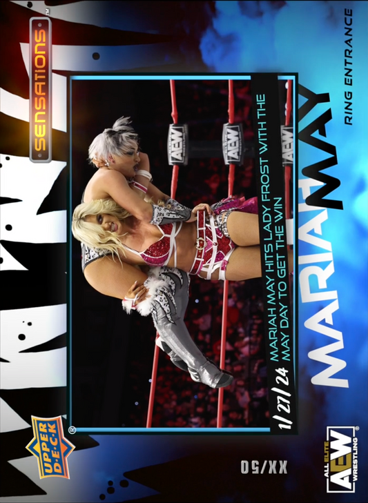 1/27/24 – Mariah MAY – Mariah MAY Hits Lady Frost With the MAY Day to Get the Win