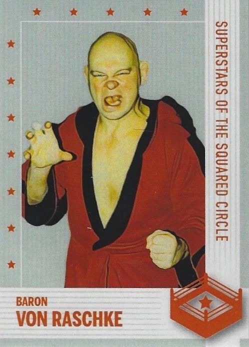 Baron VON Raschke trading card PW Catalog