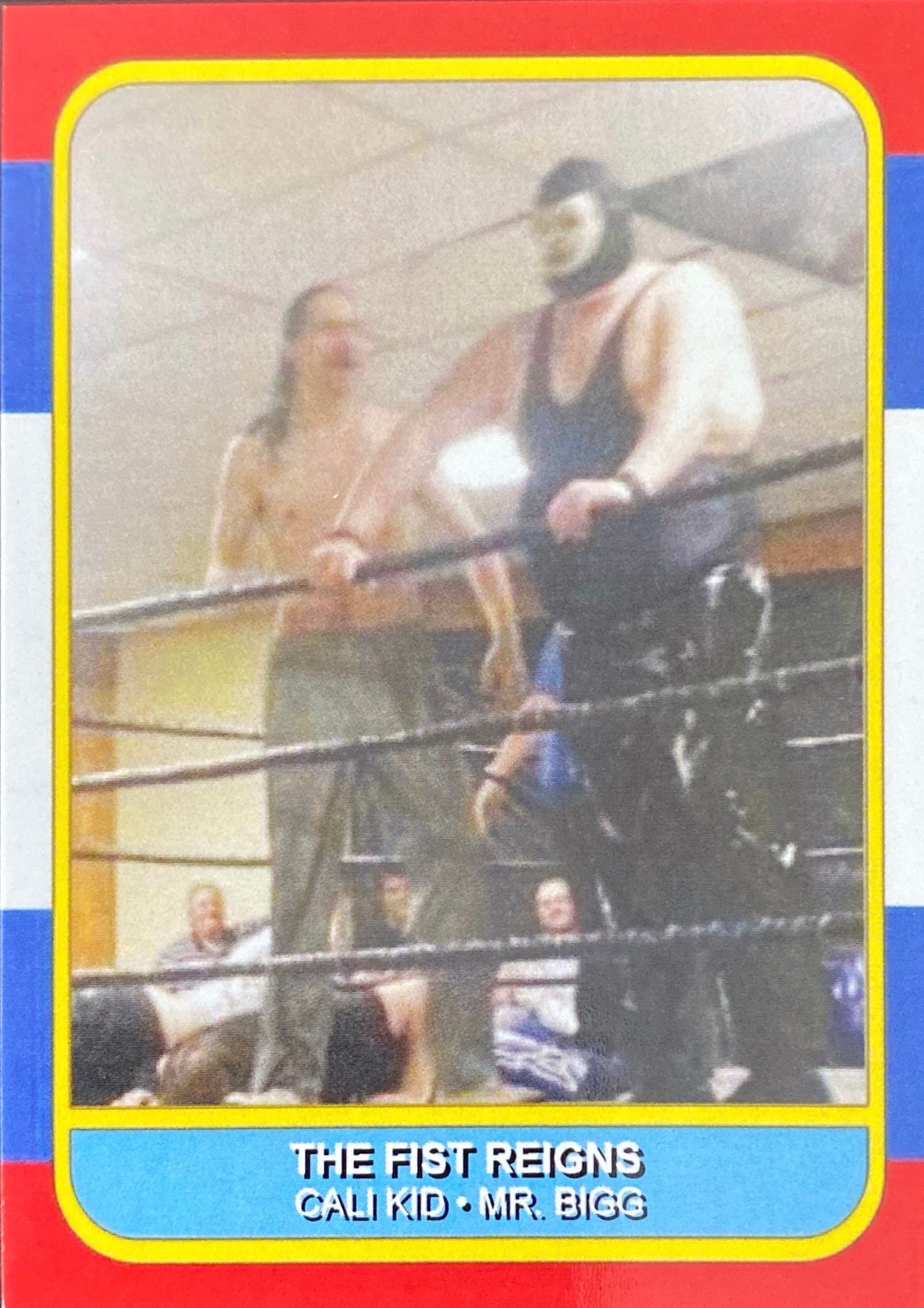 The Fist Reigns – Cali Kid / MR. Bigg trading card PW Catalog