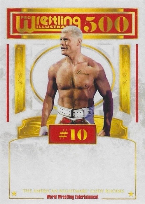 “The American Nightmare” Cody Rhodes trading card PW Catalog
