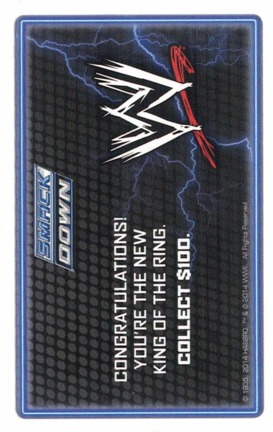 Congratulations! You’re the New King of the Ring trading card PW Catalog
