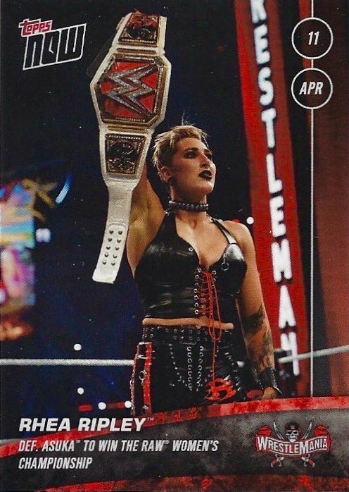 Rhea Ripley DEF. Asuka to Win the RAW Women’s Championship