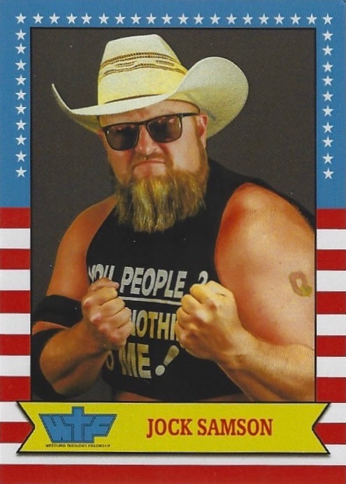 Jock Samson trading card PW Catalog