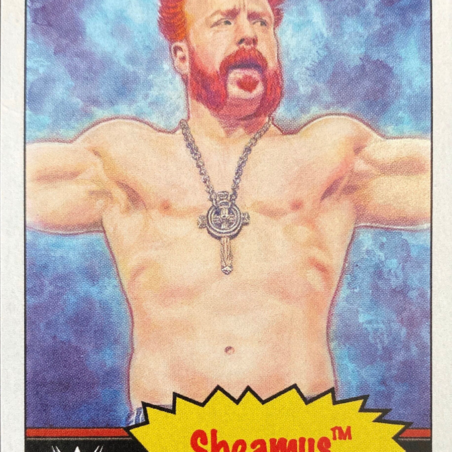 Sheamus trading card PW Catalog