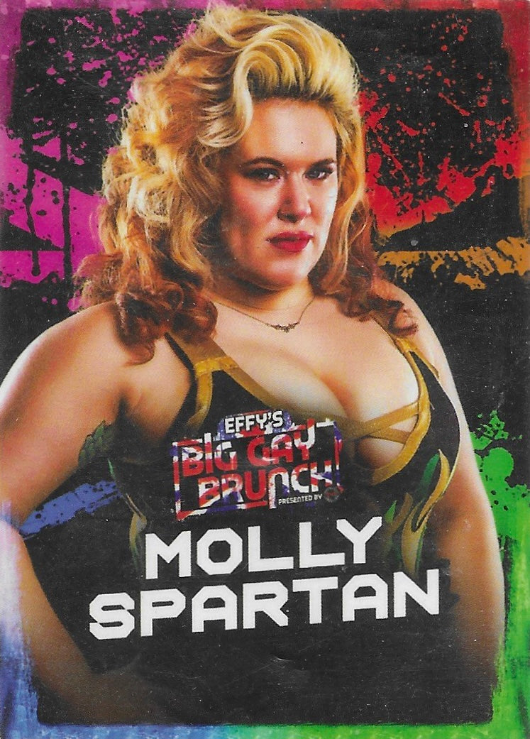 Molly Spartan trading card PW Catalog