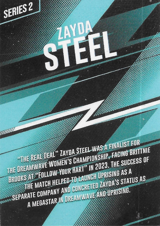 Zayda Steel trading card PW Catalog