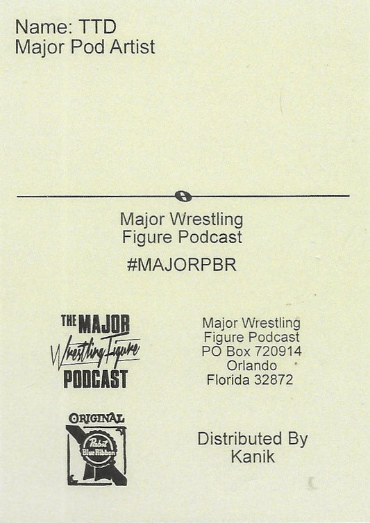 TTD trading card PW Catalog