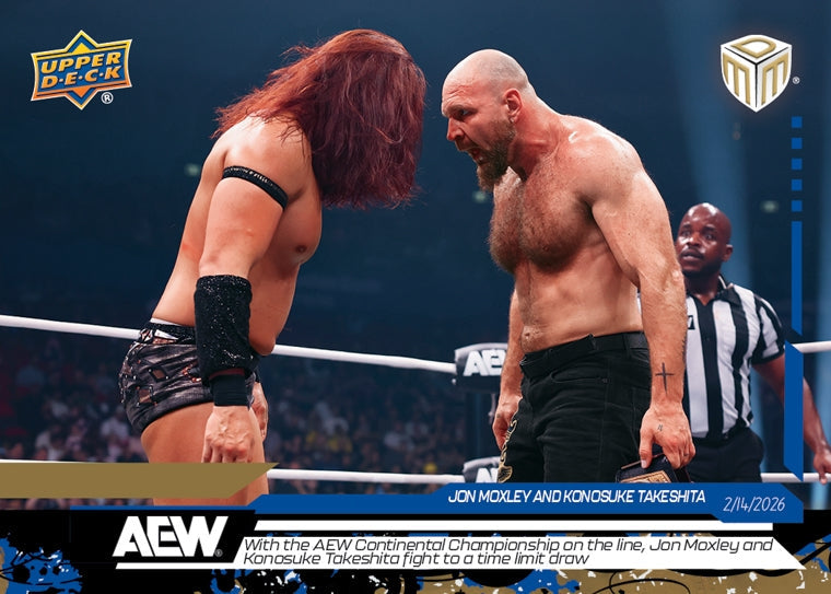 JON Moxley and Konosuke Takeshita – With the AEW Continental Championship on the Line, JON Moxley and Konosuke Takeshita Fight to a Time Limit Draw