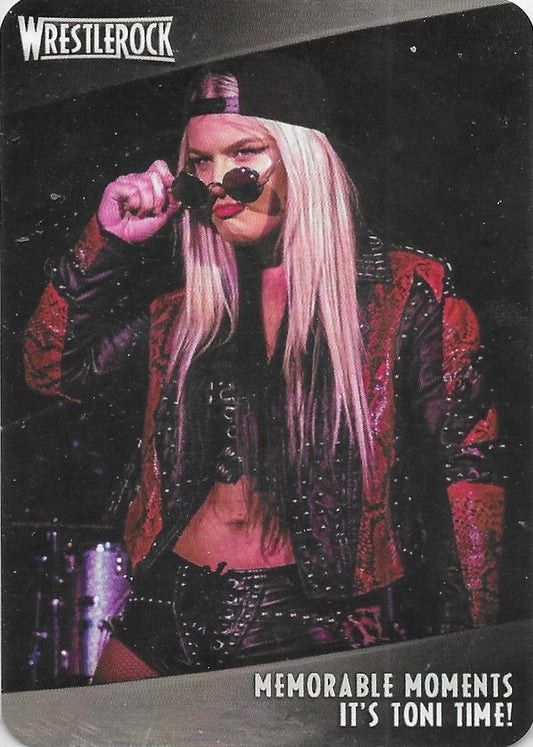 Memorable Moments: IT’S Toni Time! trading card PW Catalog
