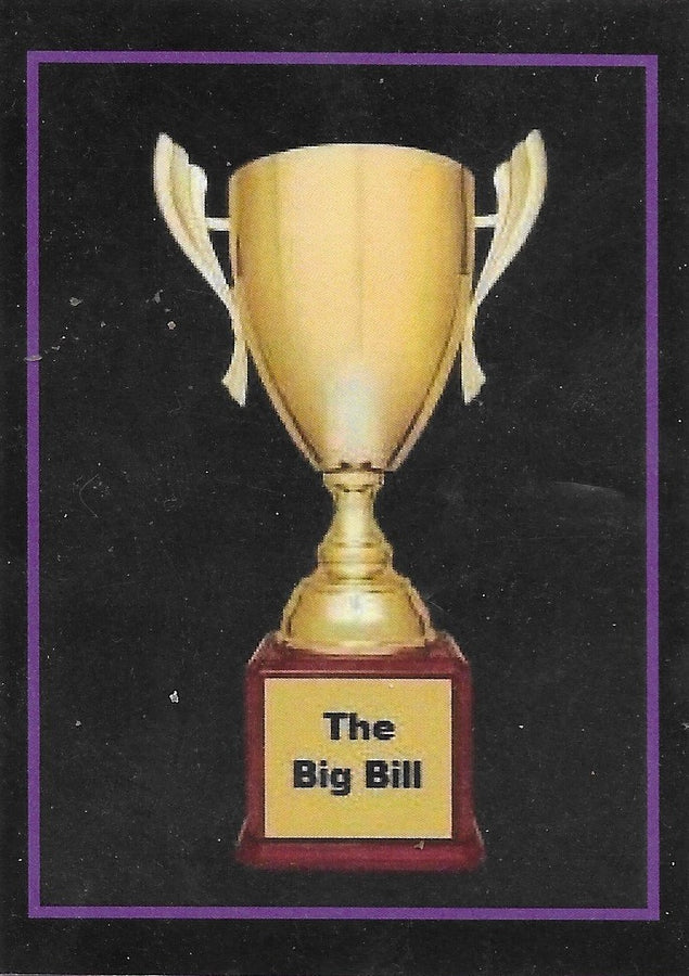 The Big Bill Trophy trading card PW Catalog