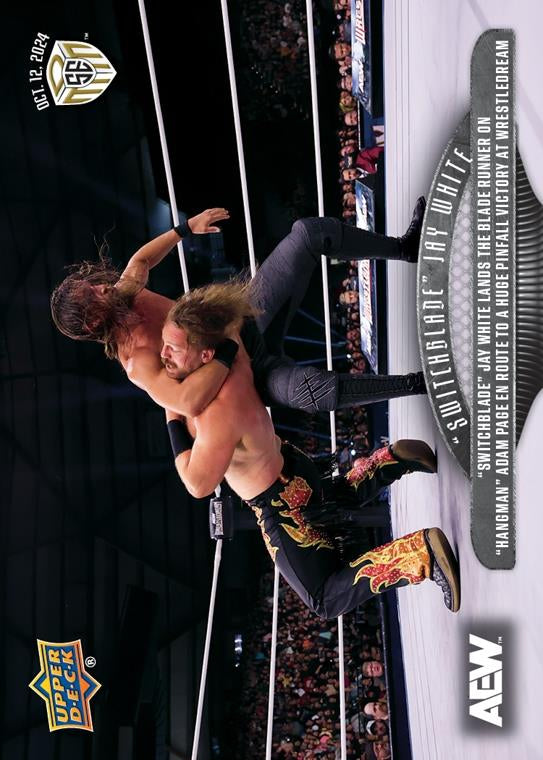 “Switchblade” JAY White” – “Switchblade” JAY White Lands the Blade Runner on “Hangman” Adam Page EN Route to a Huge Pinfall Victory at Wrestledream