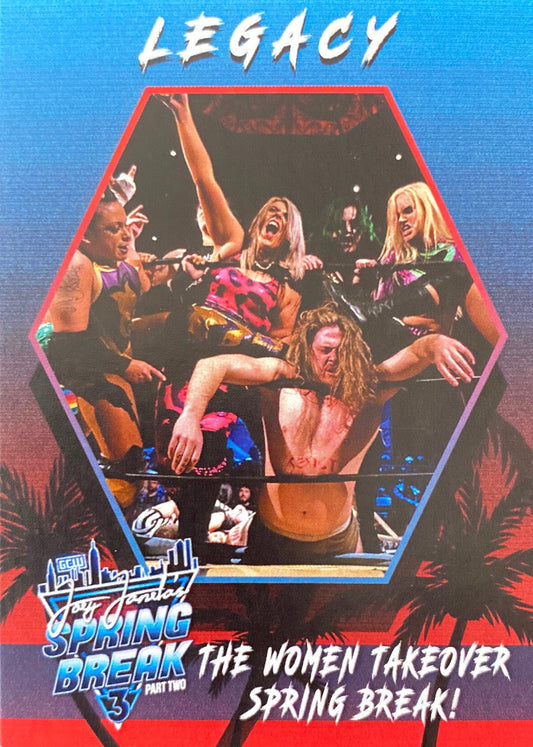 Legacy – the Women Takeover Spring Break! trading card PW Catalog