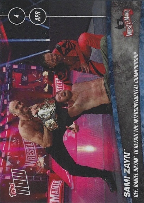 Sami Zayn DEF. Daniel Bryan to Retain the Intercontinental Championship