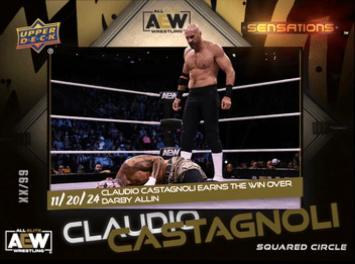 11/20/24 – Claudio Castagnoli – Claudio Castagnoli Earns the Win Over Darby Allin