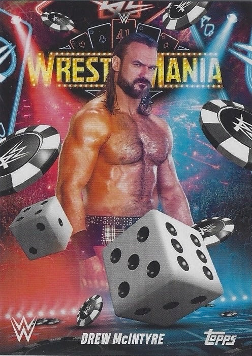 Drew Mcintyre trading card PW Catalog