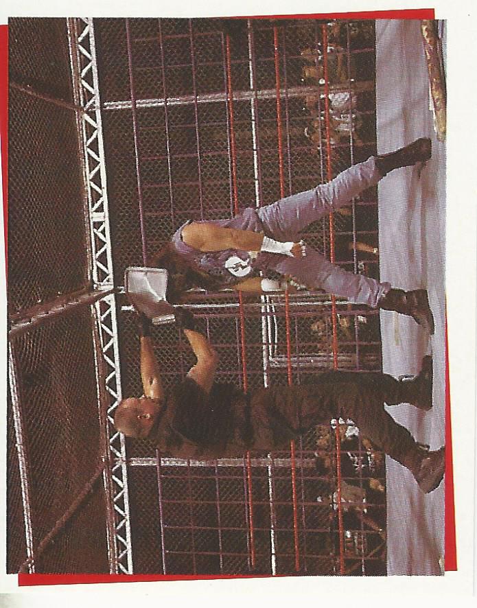 WWF Smackdown Stickers 2000 Big Boss Man #190