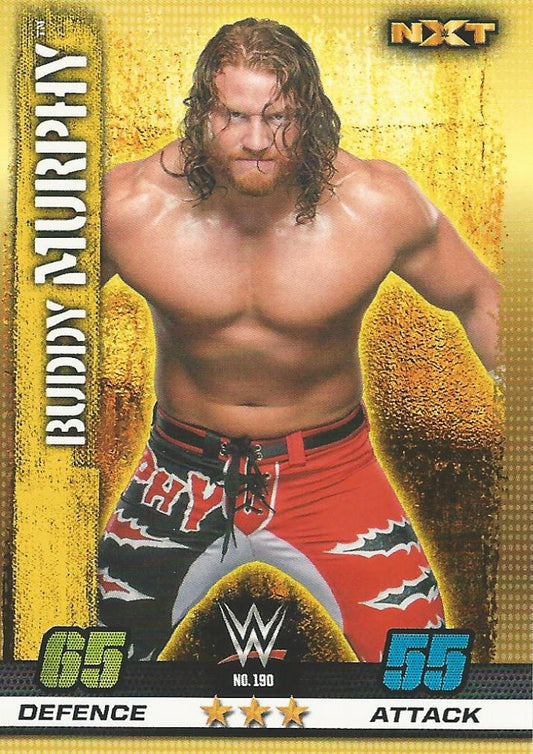 WWE Topps Slam Attax 10th Edition 2017 NXT Buddy Murphy #190