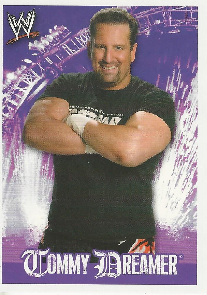 WWE Topps Rivals 2009 Stickers Tommy Dreamer #190