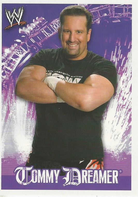 WWE Topps Rivals 2009 Stickers Tommy Dreamer #190