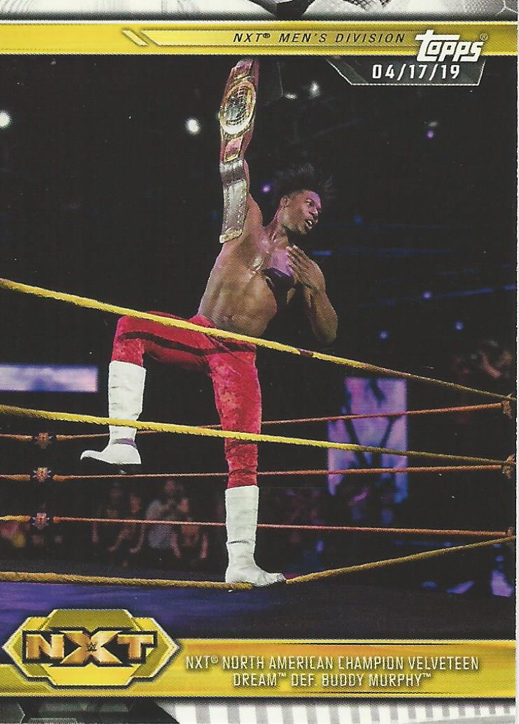 WWE Topps NXT 2019 Velveteen Dream #90