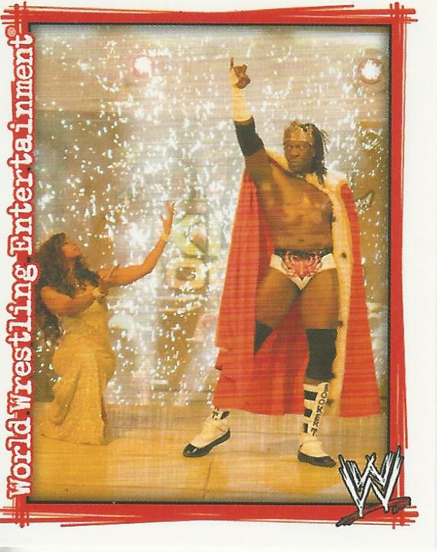 WWE Topps Superstars Uncovered 2007 Sticker Booker T #190