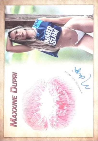 Maxxine Dupri trading card PW Catalog