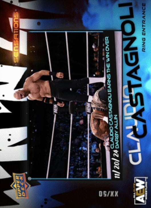 11/20/24 – Claudio Castagnoli – Claudio Castagnoli Earns the Win Over Darby Allin