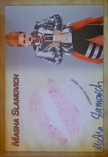 Masha Slamovich trading card PW Catalog
