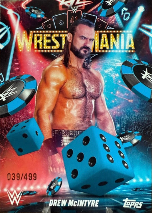 Drew Mcintyre trading card PW Catalog