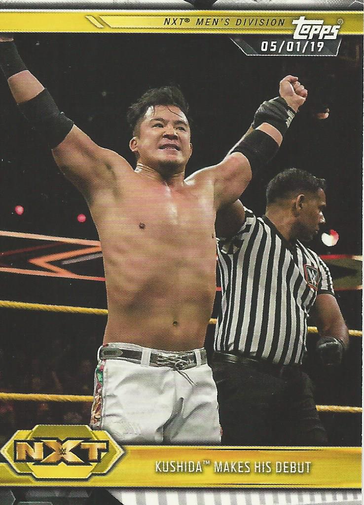 WWE Topps NXT 2019 Kushida #91