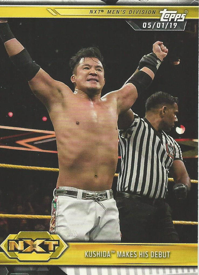 WWE Topps NXT 2019 Kushida #91