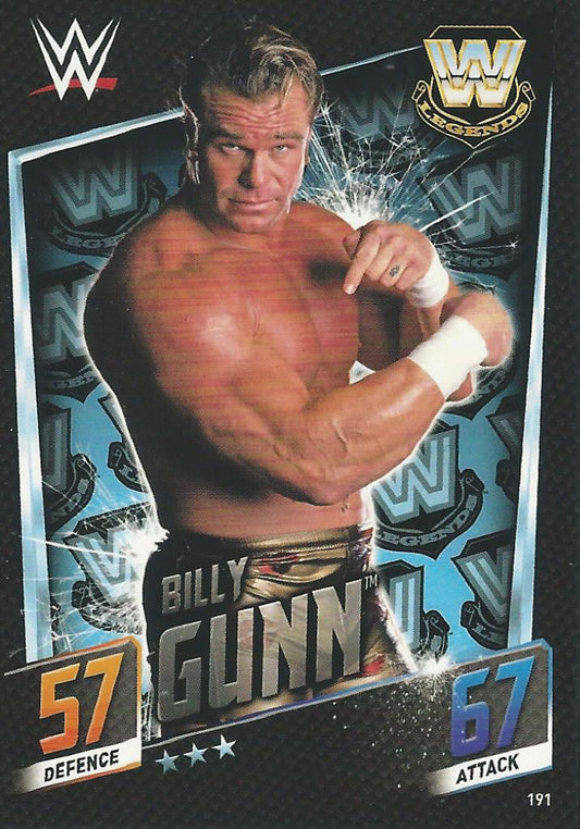WWE Topps Slam Attax 2015 Then Now Forever Billy Gunn #191