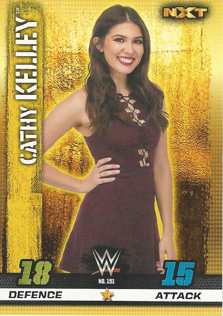 WWE Topps Slam Attax 10th Edition 2017 NXT Cathy Kelley #191