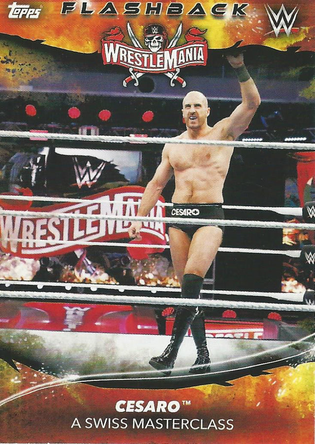 Topps WWE Superstars 2021 Cesaro #191