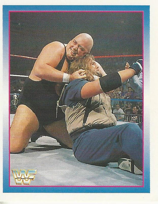 WWF Merlin Stickers 1995 King Kong Bundy #191