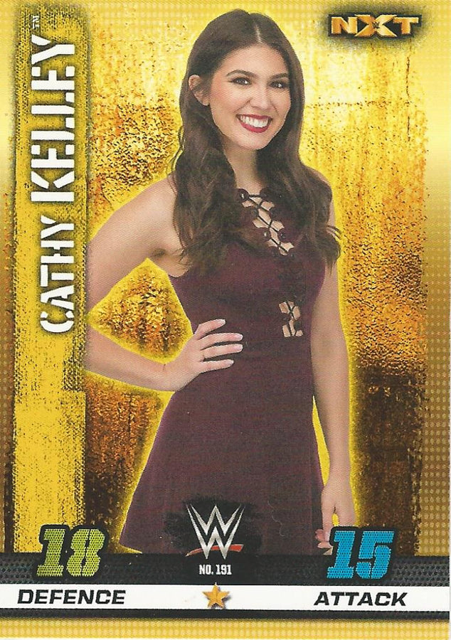 WWE Topps Slam Attax 10th Edition 2017 NXT Cathy Kelley #191