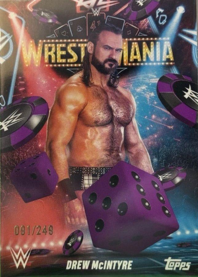 Drew Mcintyre trading card PW Catalog