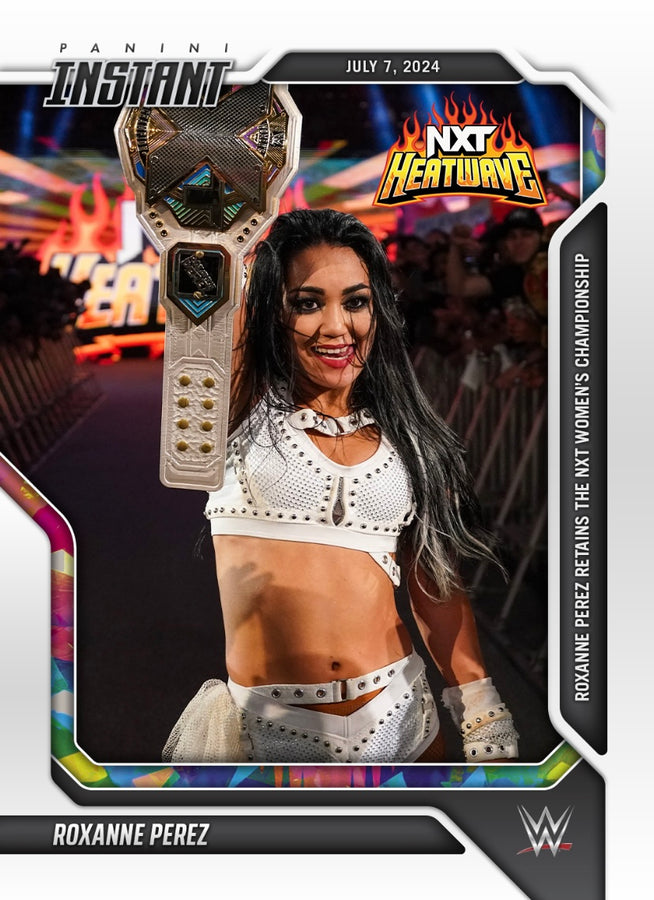 Roxanne Perez – Roxanne Perez Retains the NXT Women’s Championship trading card PW Catalog