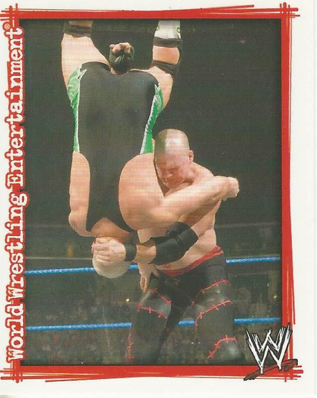 WWE Topps Superstars Uncovered 2007 Sticker Kane #192
