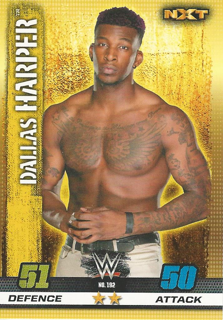 WWE Topps Slam Attax 10th Edition 2017 Dallas Harper #192