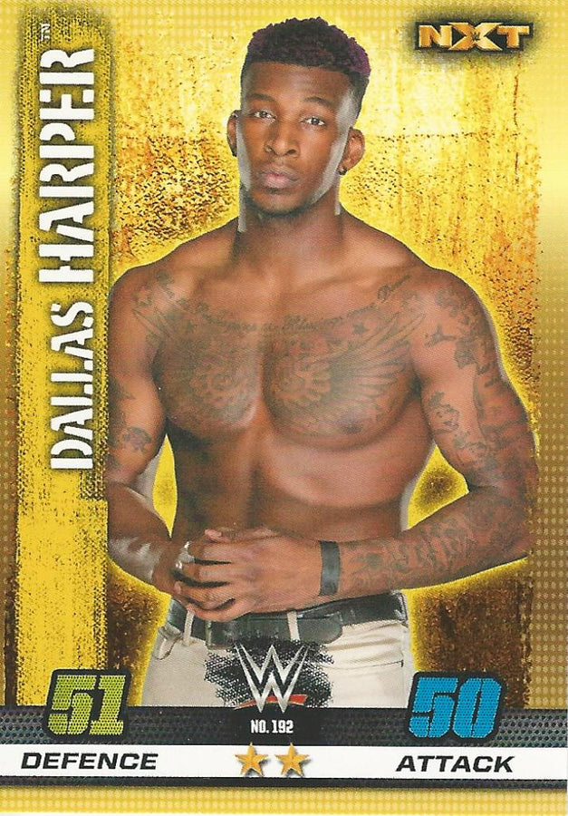 WWE Topps Slam Attax 10th Edition 2017 Dallas Harper #192